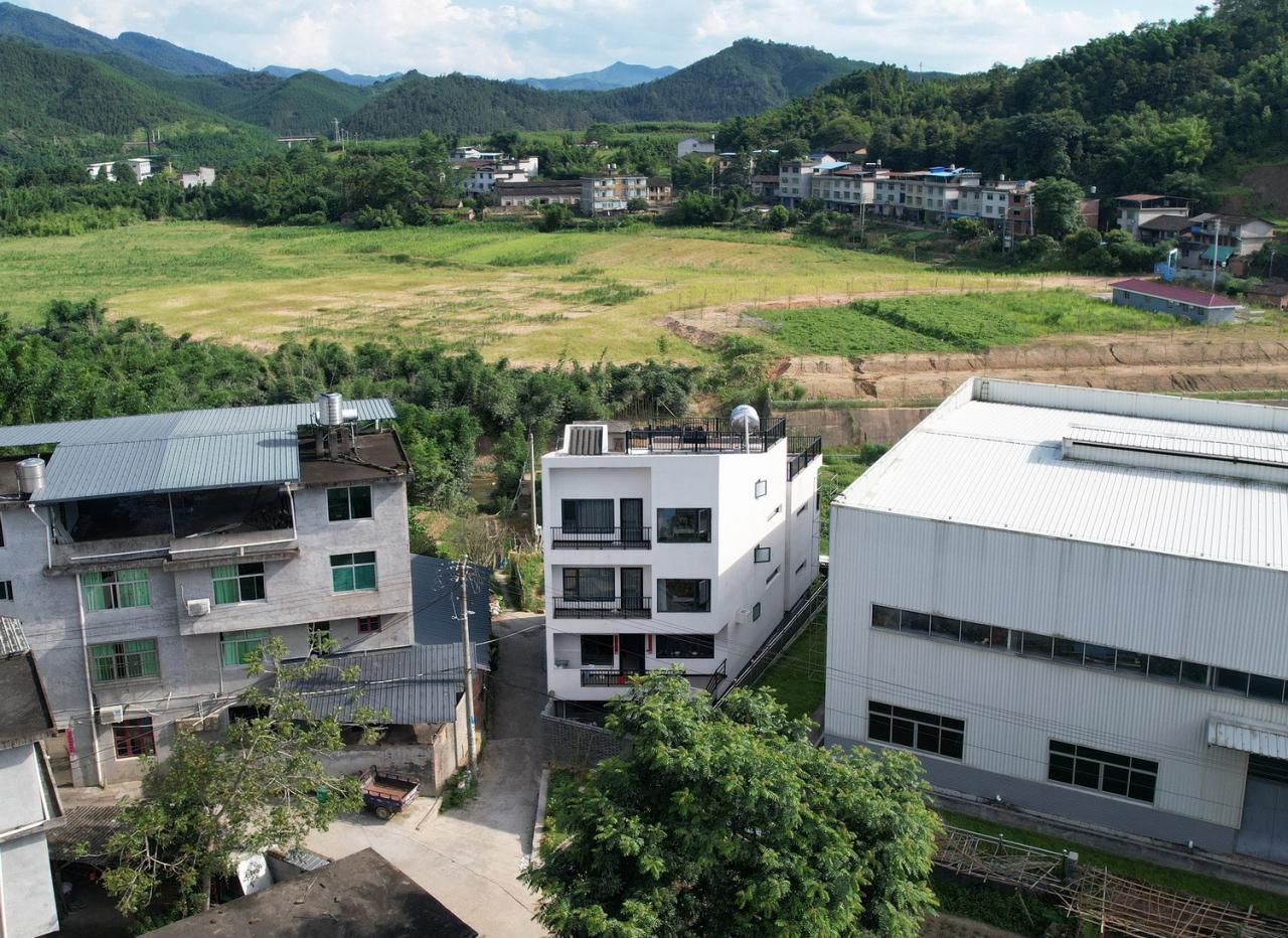 BIM建筑|对话山丘田野，滨河巷21号 / MV建筑工作室