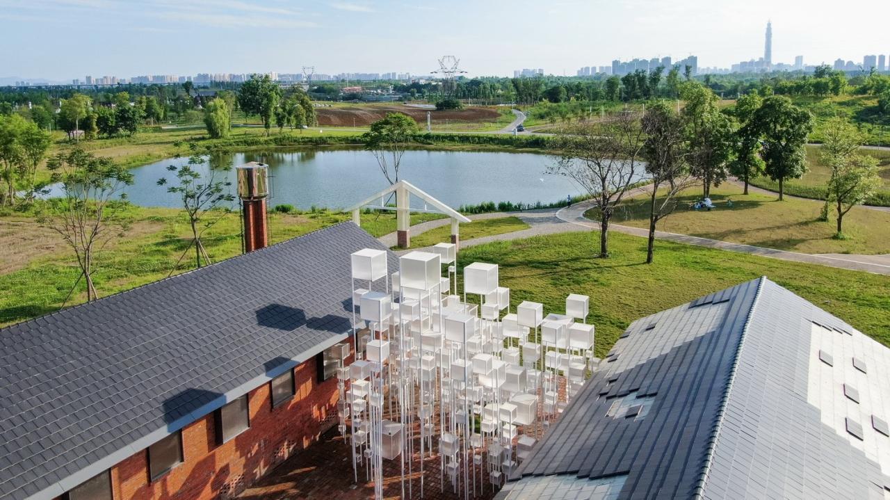 BIM建筑|青龙湖·漂浮种子：自我更新 / 小隐建筑事务所