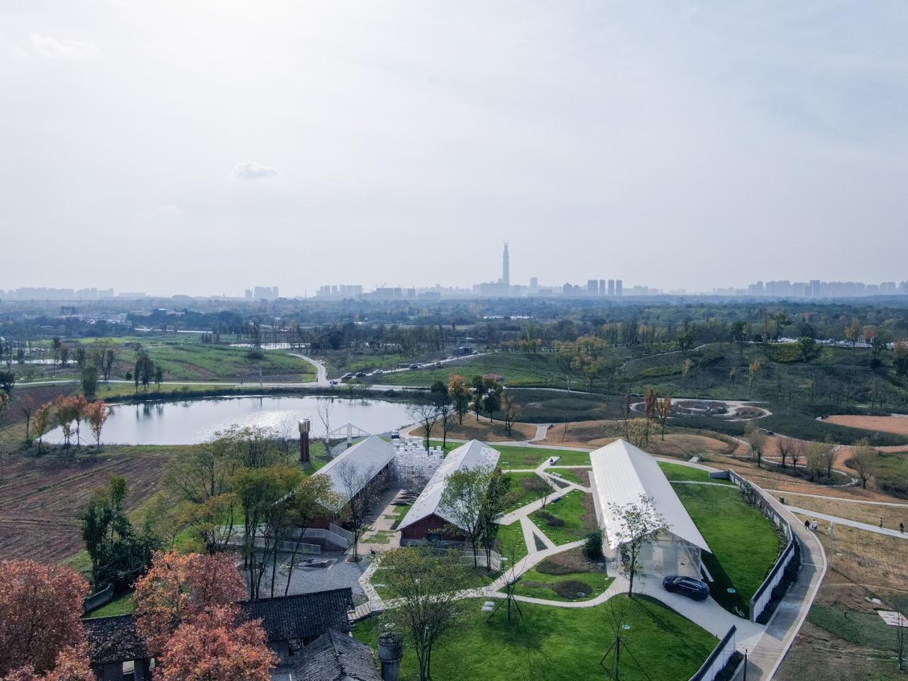 BIM建筑|青龙湖·漂浮种子：自我更新 / 小隐建筑事务所