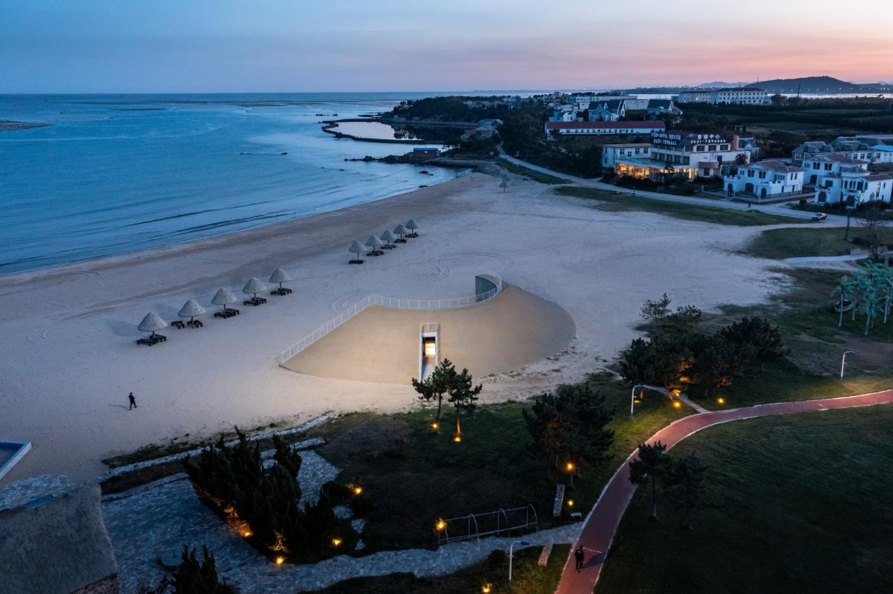 BIM建筑|海边咖啡厅：海之回声 / 同一建筑设计事务所