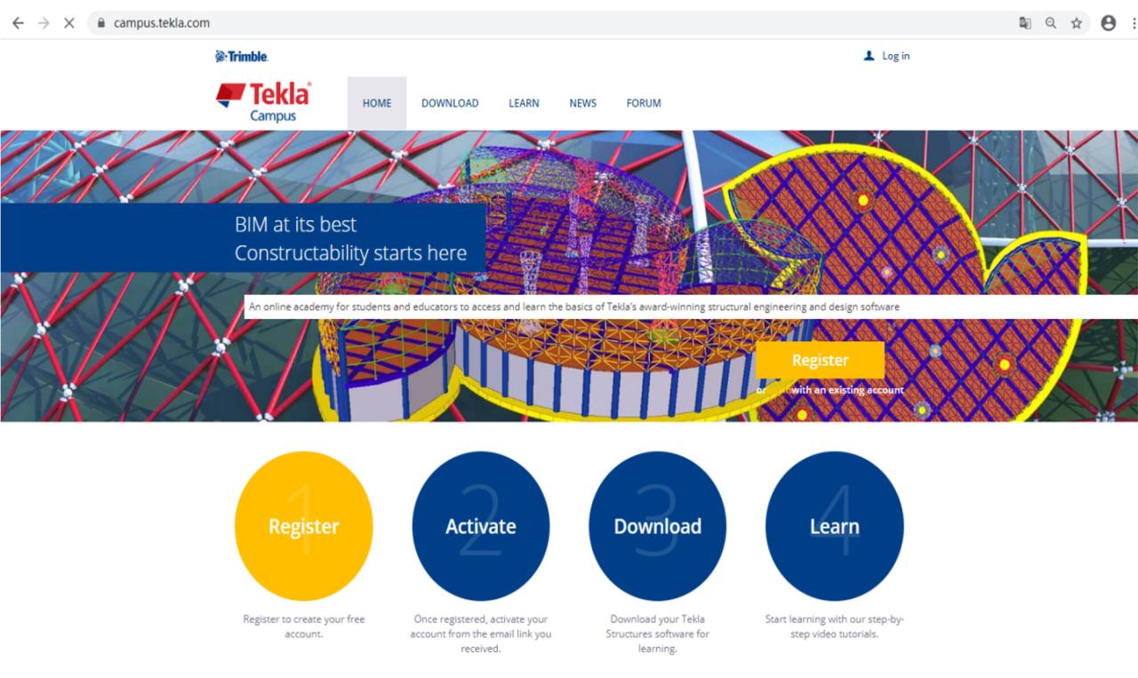 BIM问答|Tekla试用版怎么注册？7步完成Tekla 2022试用版注册