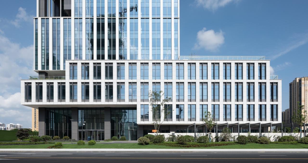 BIM建筑|解码花园式总部办公：绿创大厦 / 简和建筑