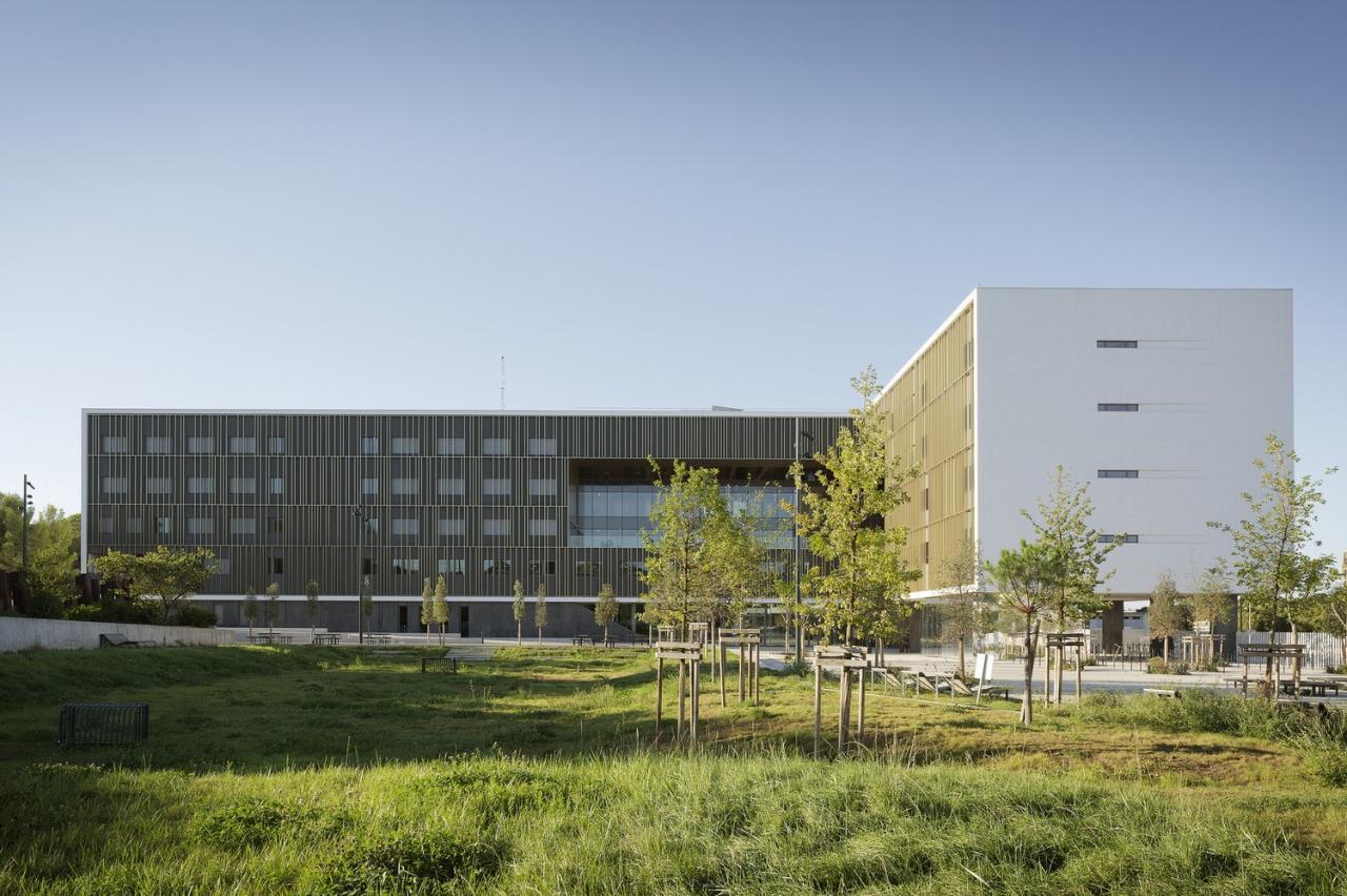 BIM建筑|蒙彼利埃大学科学学院 / BPA ARCHITECTURE