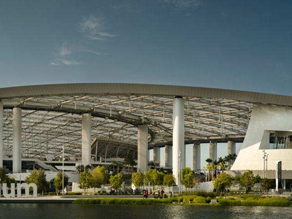 BIM建筑|HKS设计洛杉矶索菲体育场