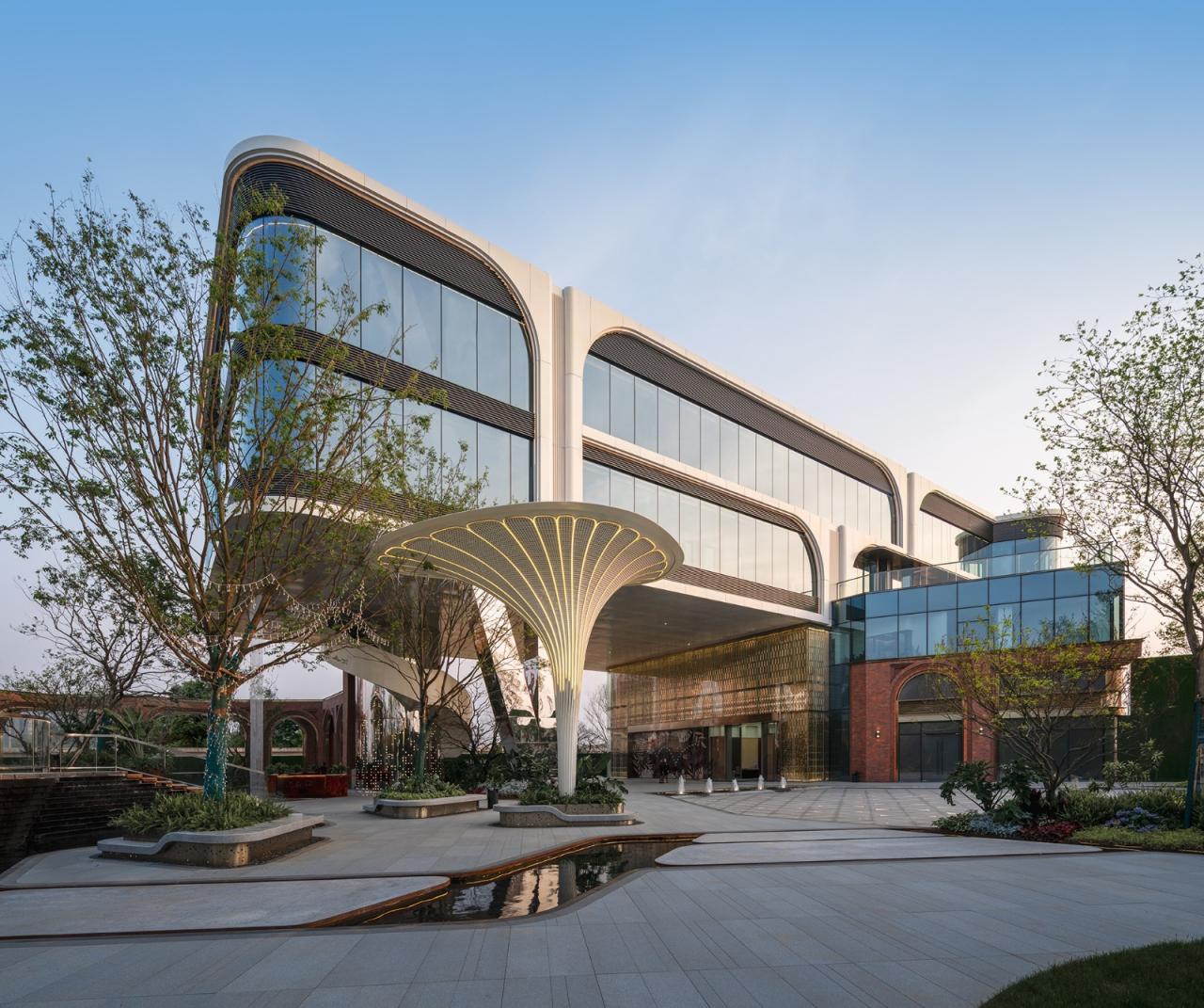 BIM建筑|武汉金地·国际城示范区 / PTA上海柏涛