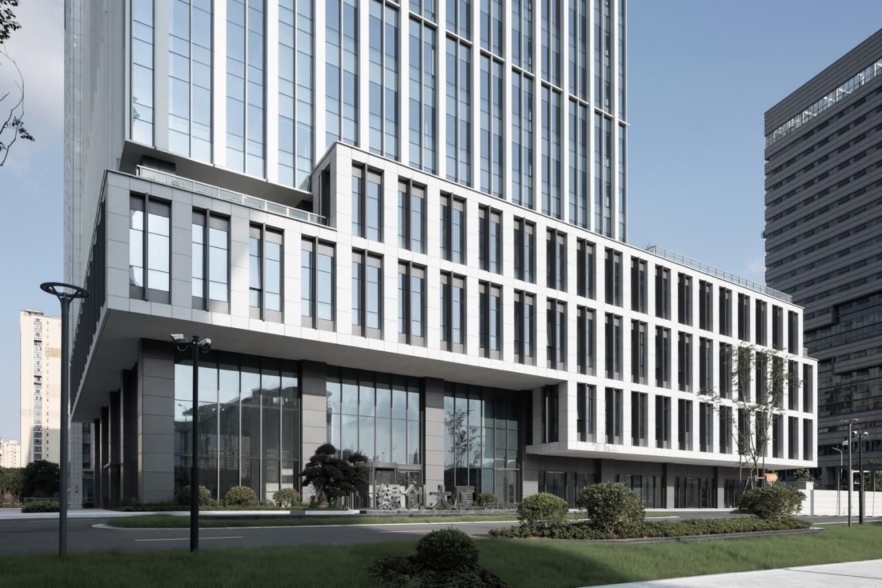 BIM建筑|解码花园式总部办公：绿创大厦 / 简和建筑