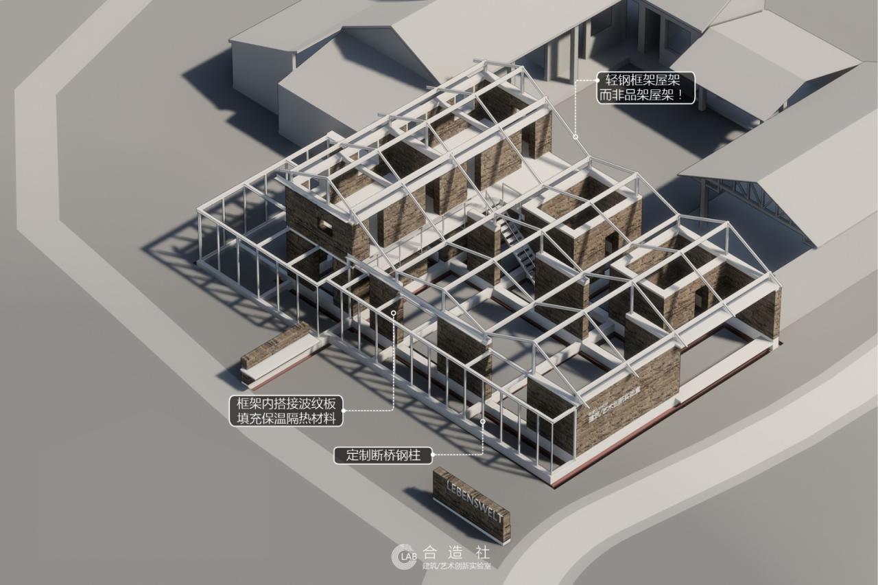 BIM建筑|邛窑遗址公园·成都 建筑与艺术创新实验室 / 合造社CLAB