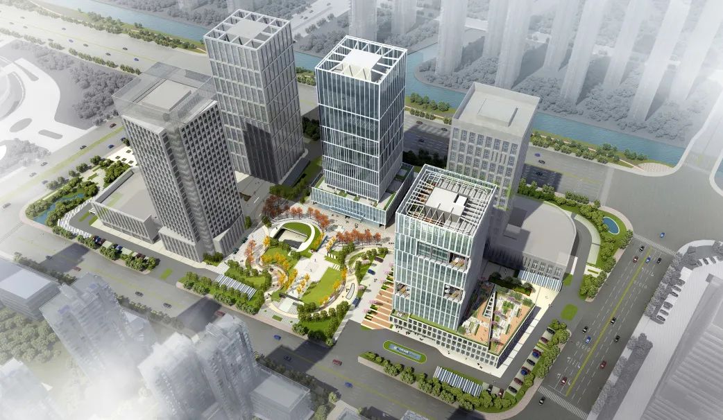 BIM建筑|解码花园式总部办公：绿创大厦 / 简和建筑