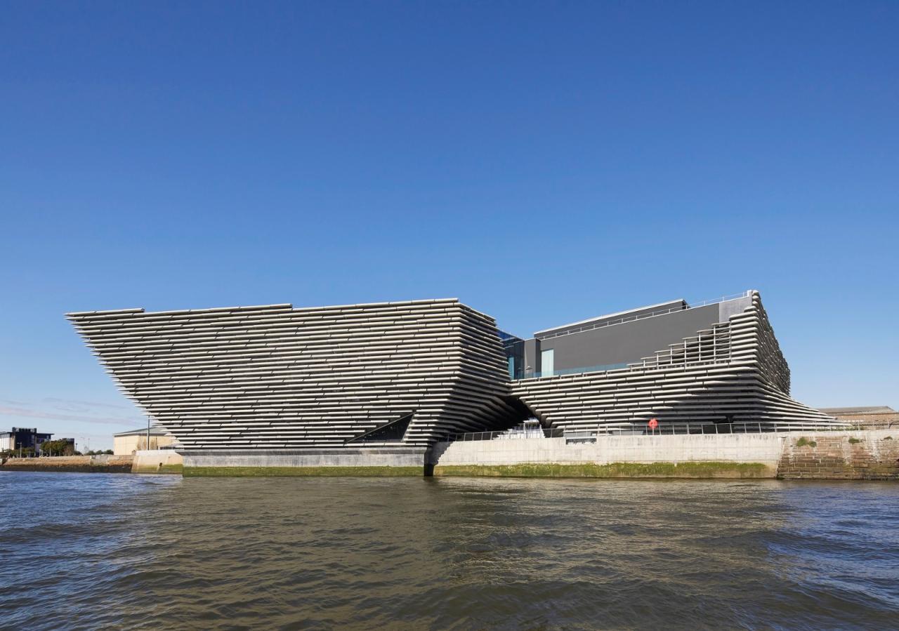 BIM建筑|英国邓迪 V&A 博物馆 / 隈研吾建筑都市设计事务所