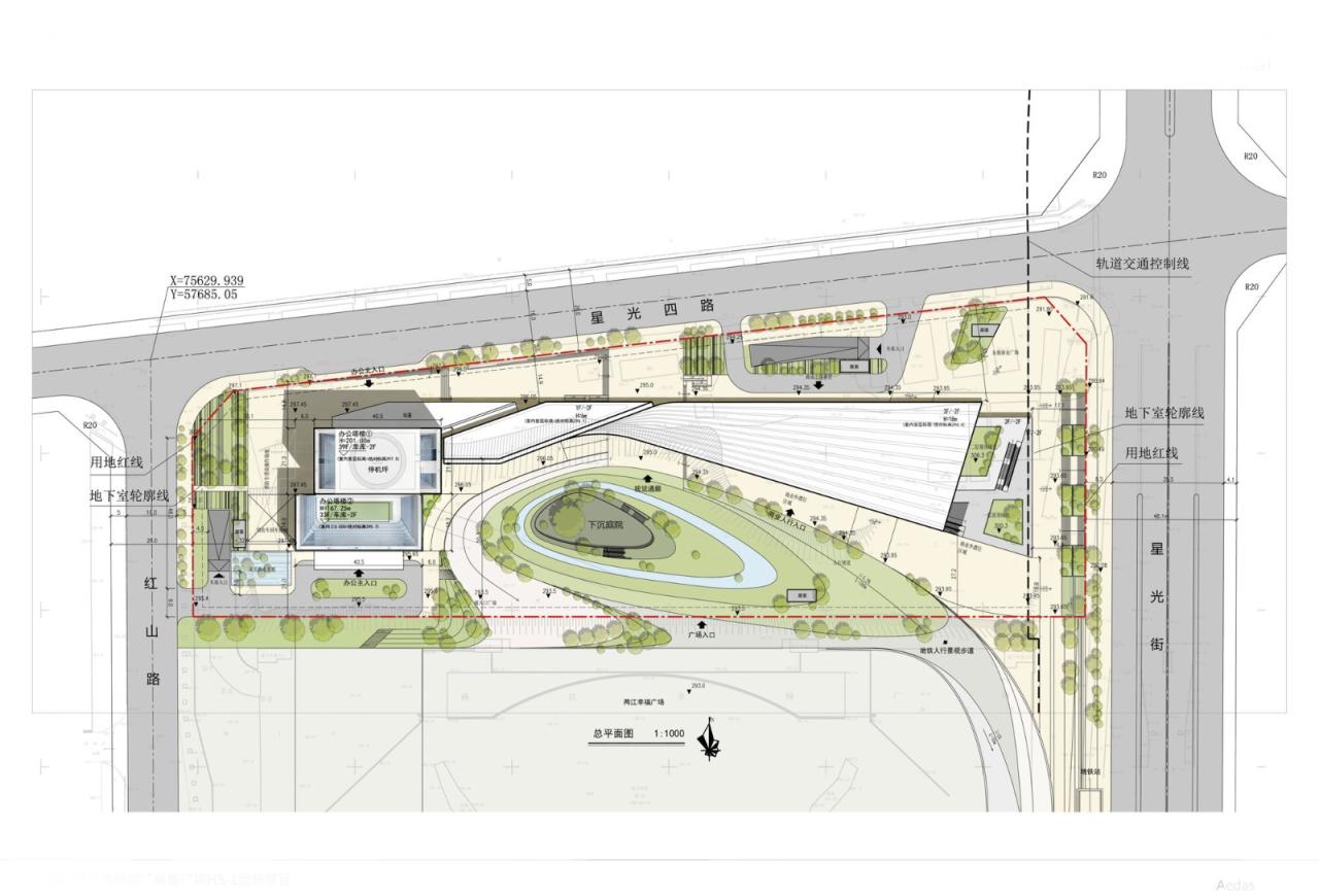 BIM建筑|重庆高科太阳座 / Aedas