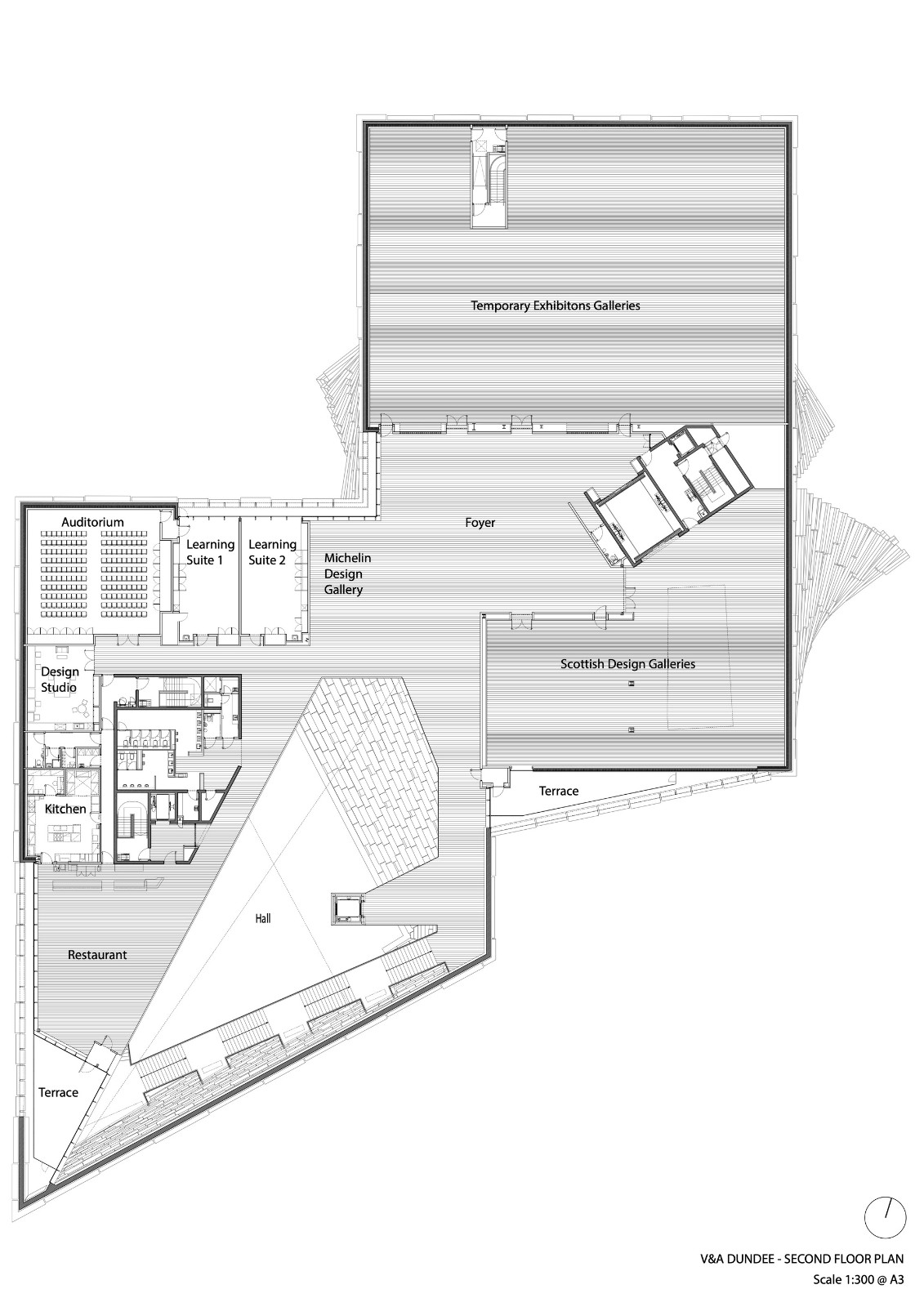 BIM建筑|英国邓迪 V&A 博物馆 / 隈研吾建筑都市设计事务所