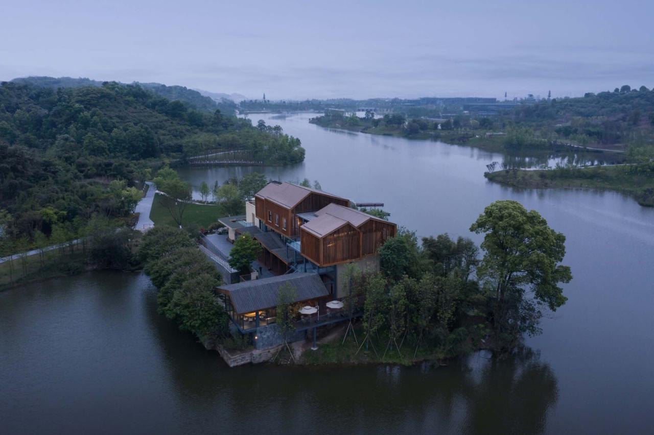 BIM建筑|明月湖沙金小学改造 / 重庆悦集建筑设计事务所