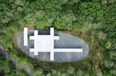 BIM建筑|日本长野极简酒店 Culvert，预制混凝土隧道 / nendo-BIM建筑网