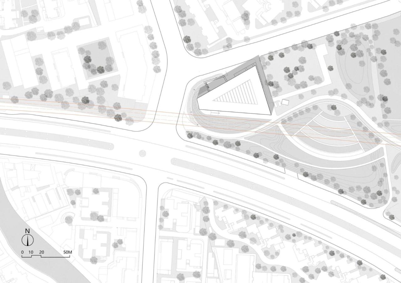 BIM建筑|绿谷艺术中心 / 山水秀建筑事务所