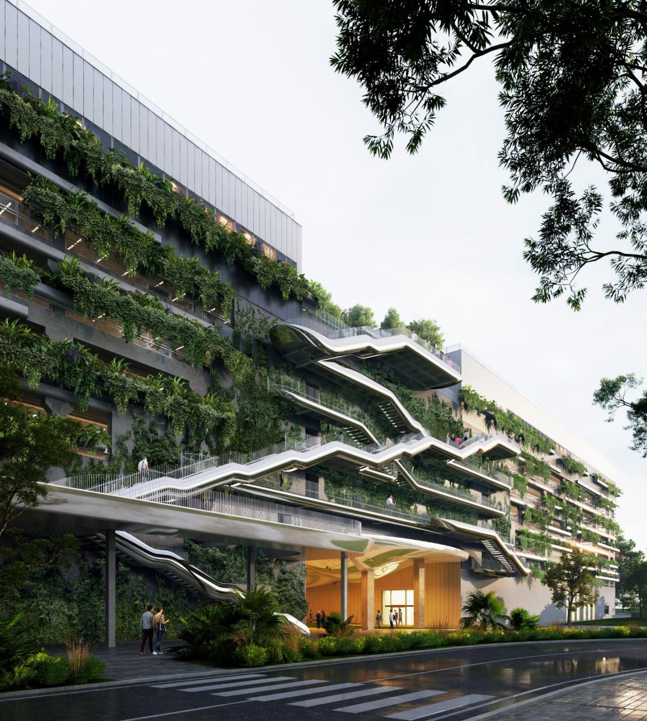 BIM建筑|米兰“MoLo”移动与物流中心 / 马岩松MAD第四个欧洲动工项目