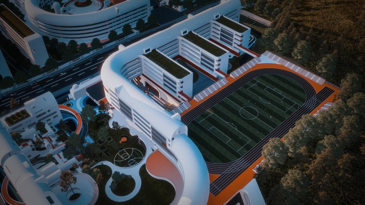 BIM建筑|未来者校园：西部（重庆）科学城未来校园国际竞赛 / 王俊宝DIKA