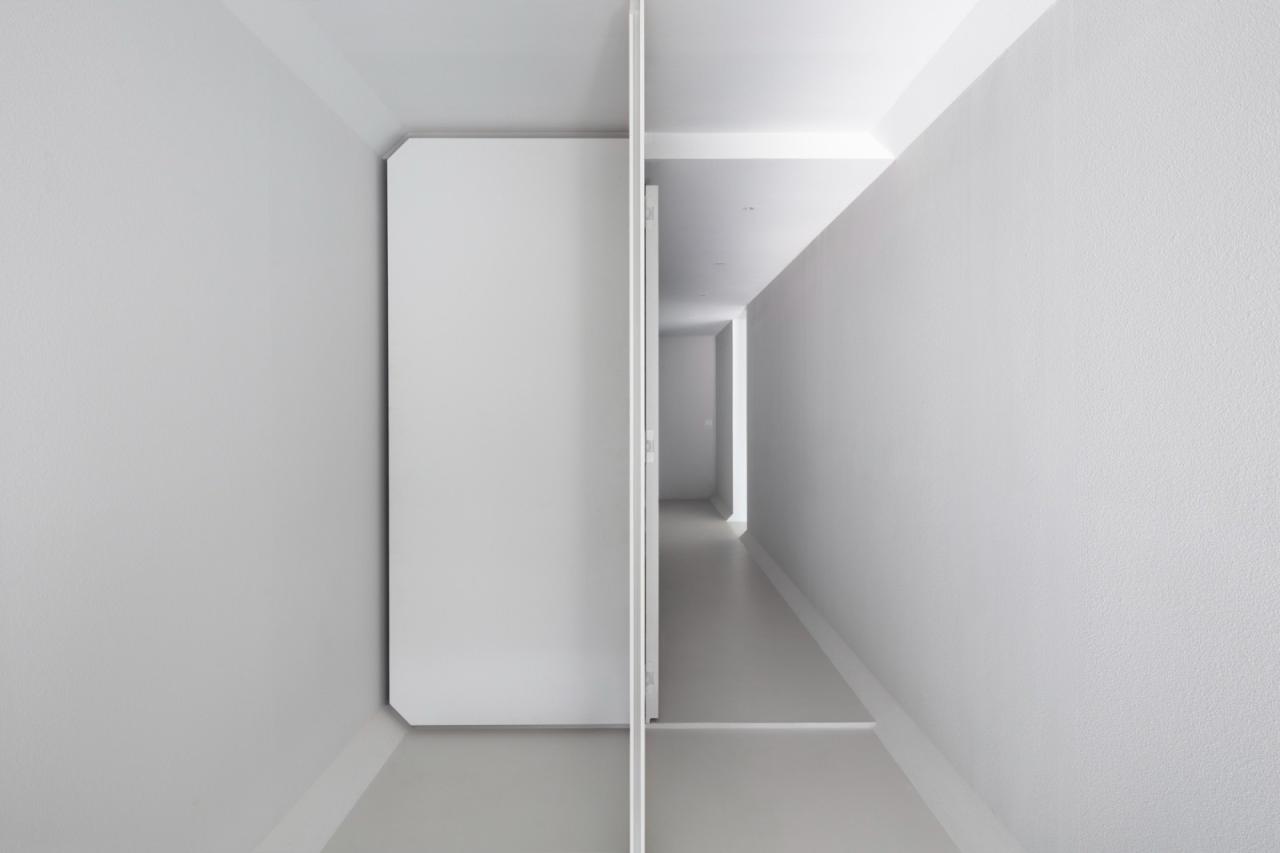 BIM建筑|日本长野极简酒店 Culvert，预制混凝土隧道 / nendo