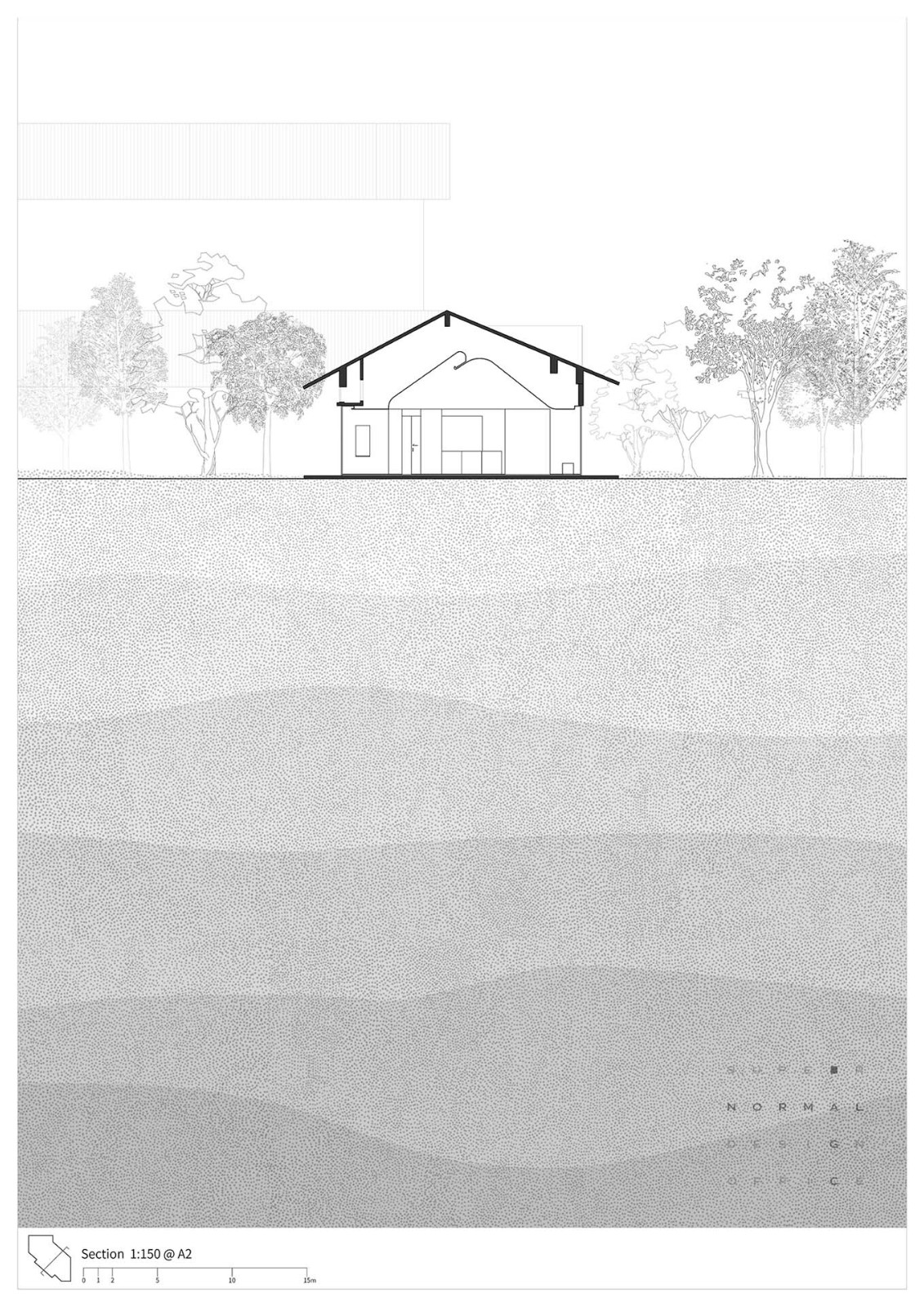 BIM建筑|峨眉山高桥小镇 / 超级平常空间设计