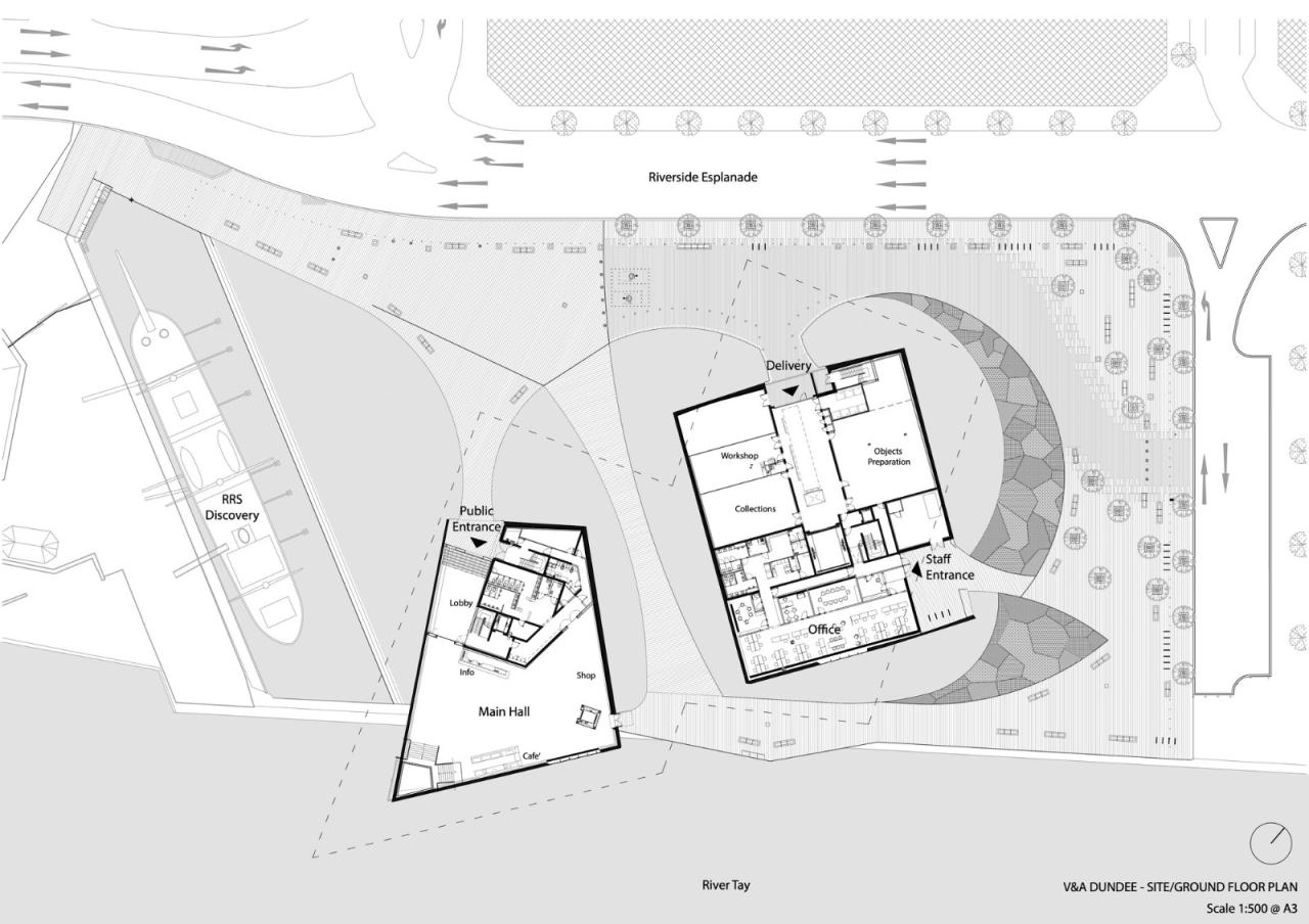 BIM建筑|英国邓迪 V&A 博物馆 / 隈研吾建筑都市设计事务所
