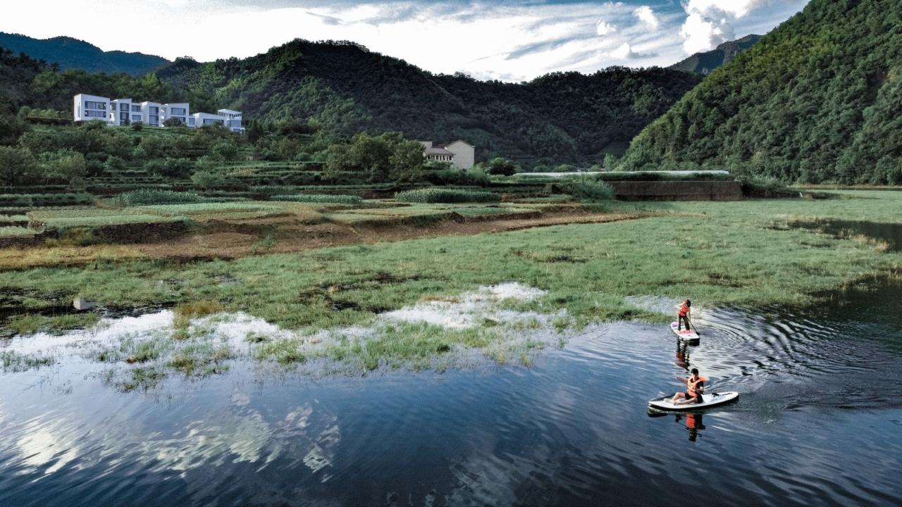 BIM建筑|岐院：山川 · 素屋 · 窗，千岛湖 / 平介设计