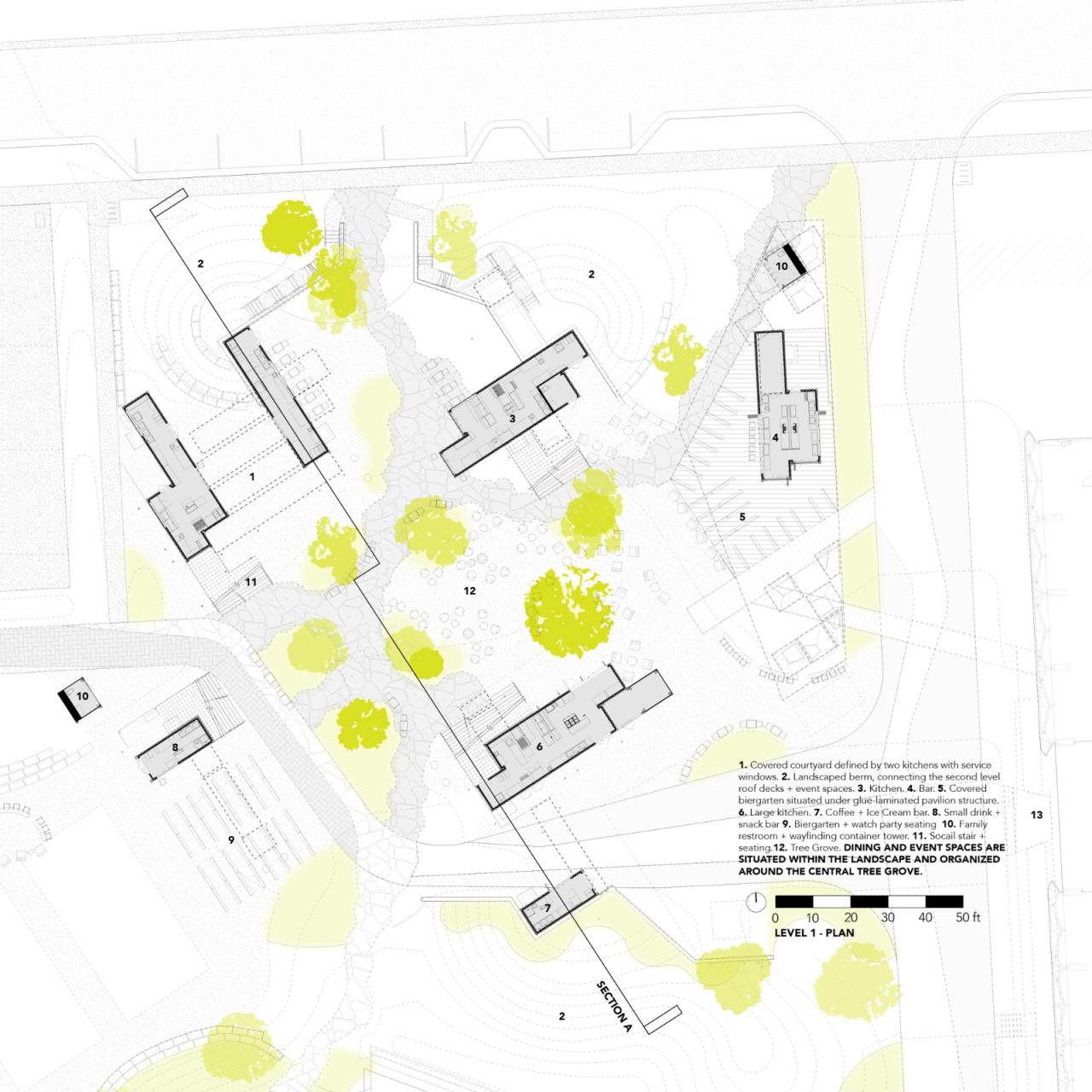 BIM建筑|帕默塘休闲中心 The Pitch / Mark Odom Studio