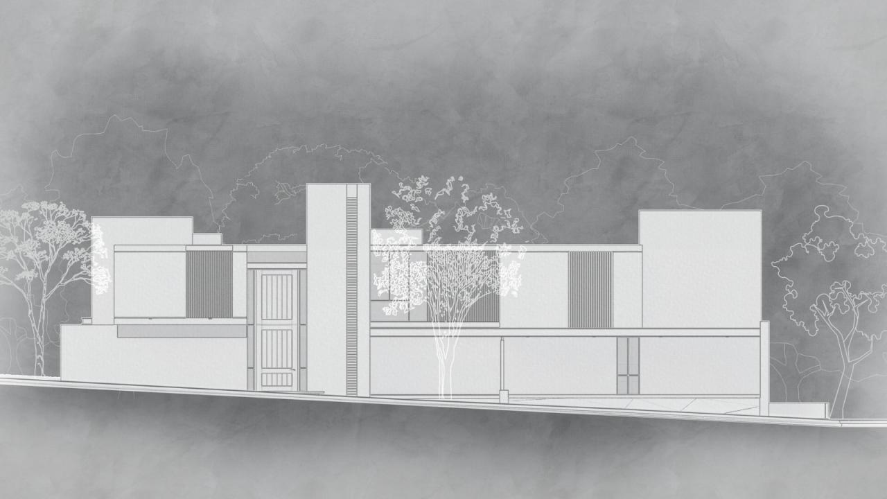 BIM建筑|Zazil 住宅 / Di Frenna Arquitectos