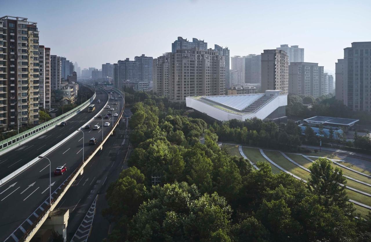 BIM建筑|绿谷艺术中心 / 山水秀建筑事务所