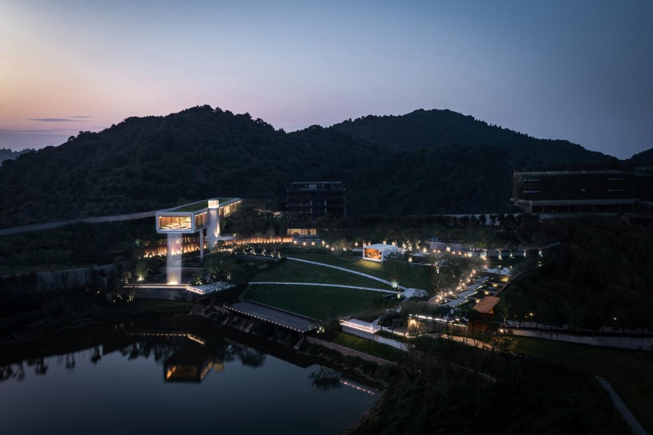 BIM建筑|金地·湖山樾社区中心 / PTA上海柏涛