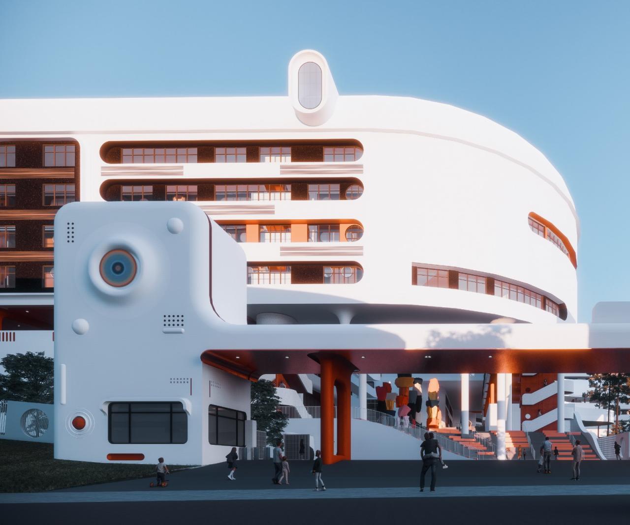 BIM建筑|未来者校园：西部（重庆）科学城未来校园国际竞赛 / 王俊宝DIKA