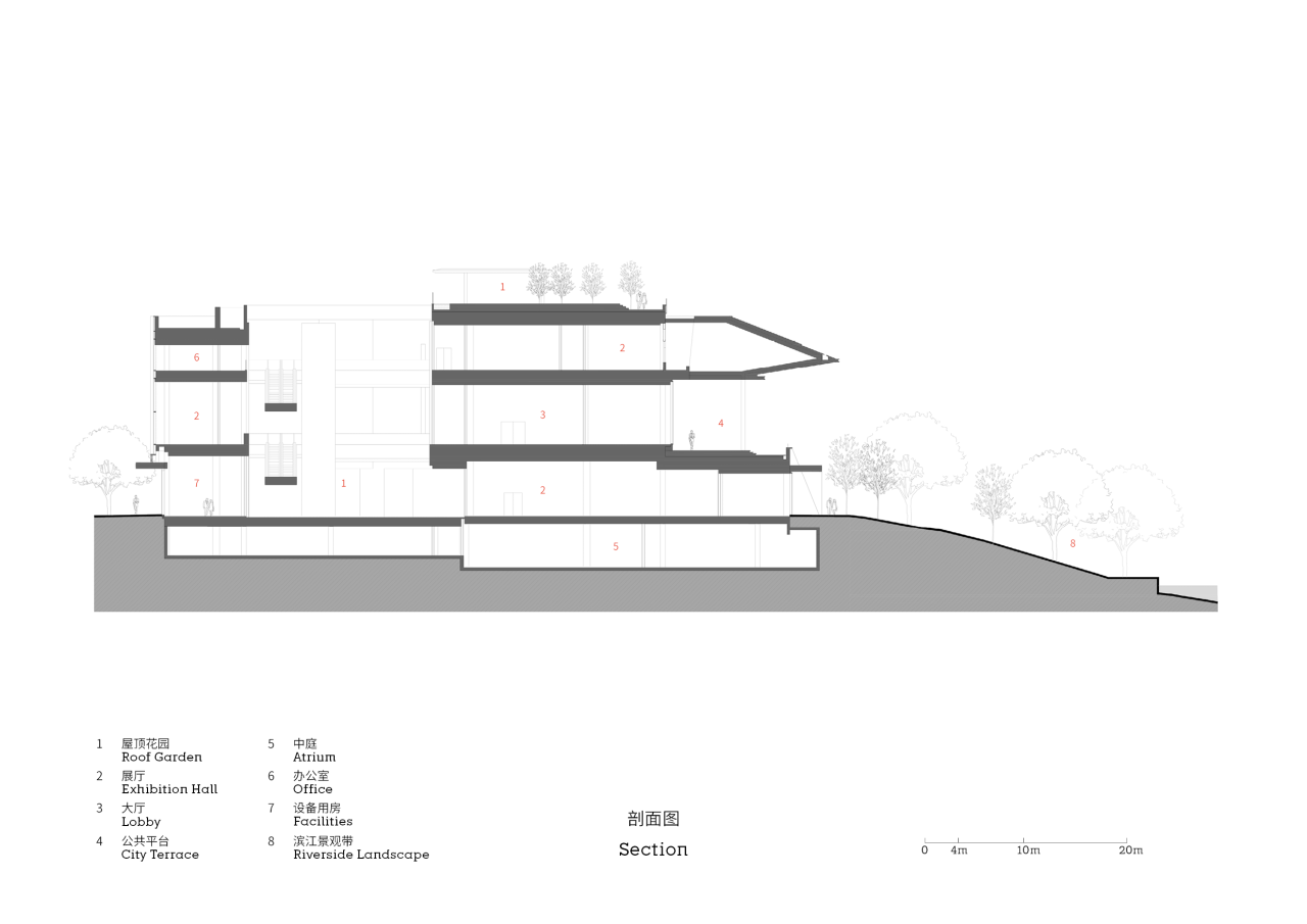 BIM建筑|建德市文化综合体：对话山水的市民空间 / goa作品