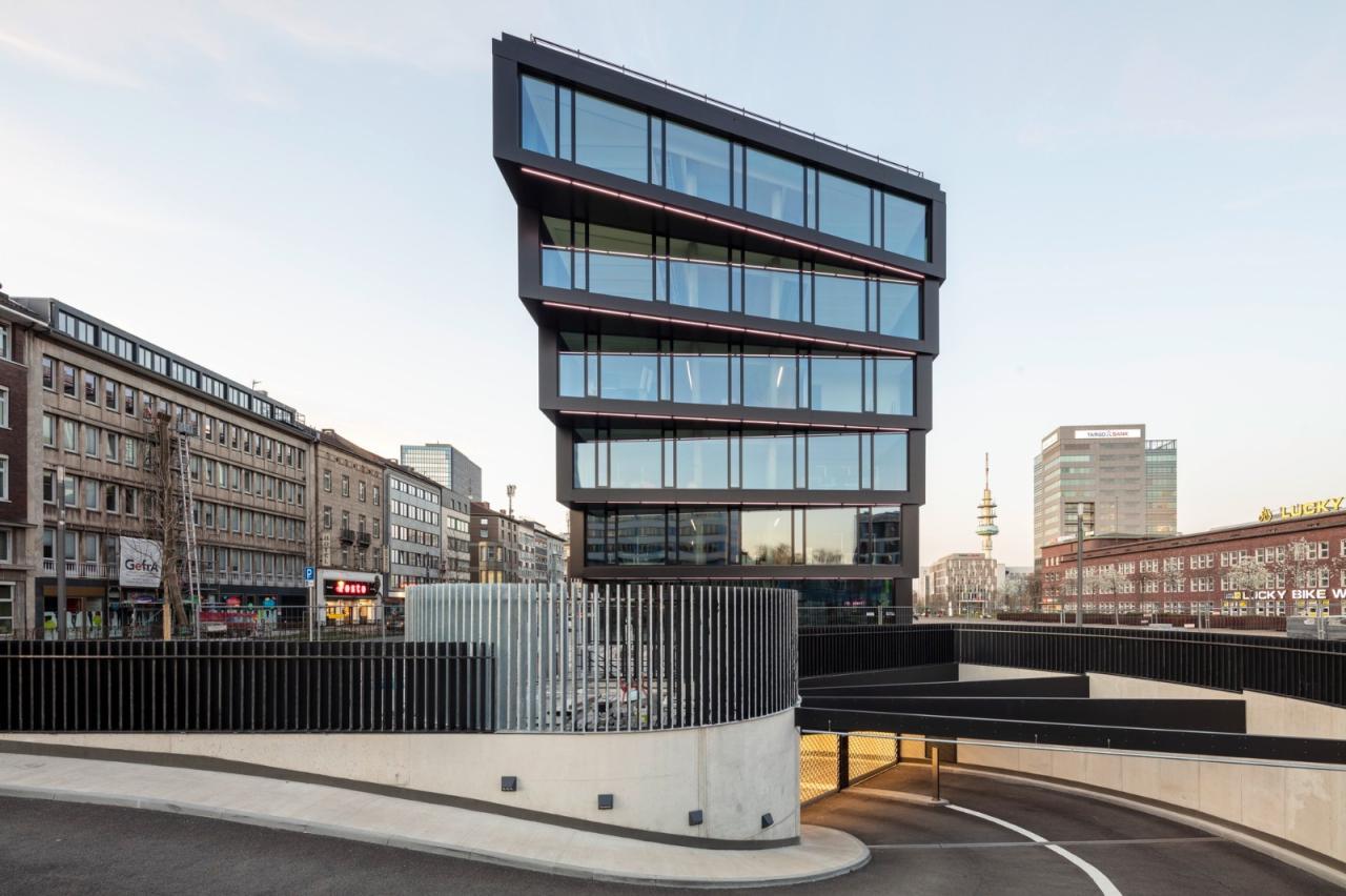 BIM建筑|墨卡托一号办公大楼 / Hadi Teherani Architects