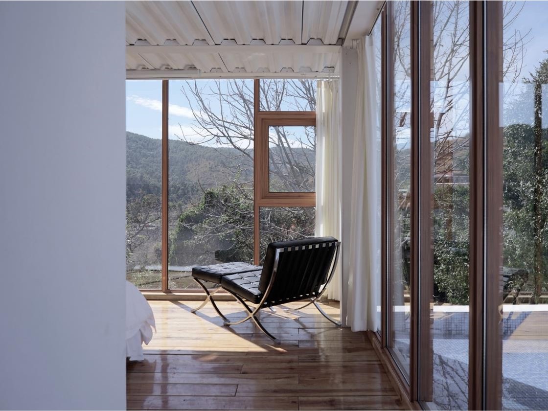 BIM建筑|建造：立足于现实-村里的隐山岚 / 合造社