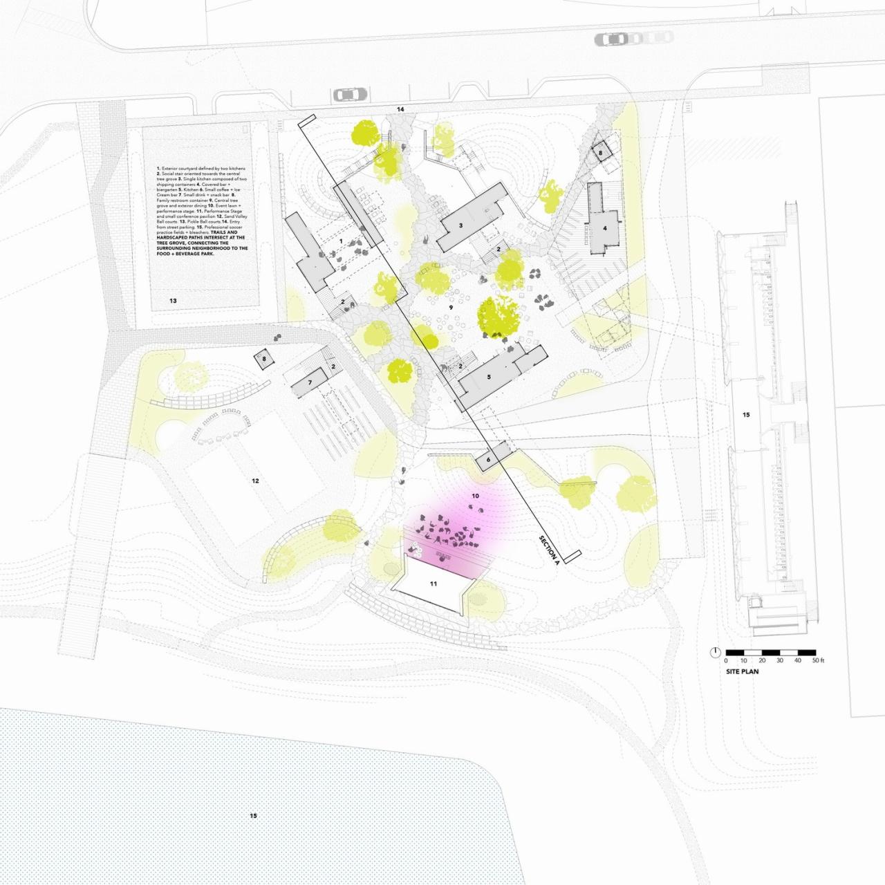 BIM建筑|帕默塘休闲中心 The Pitch / Mark Odom Studio