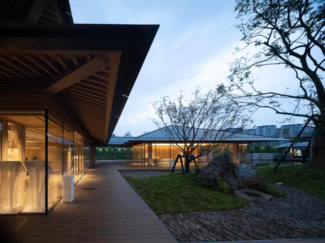 BIM建筑|昆明草海文星楼公园项目 / XAA建筑事务所詹涛工作室