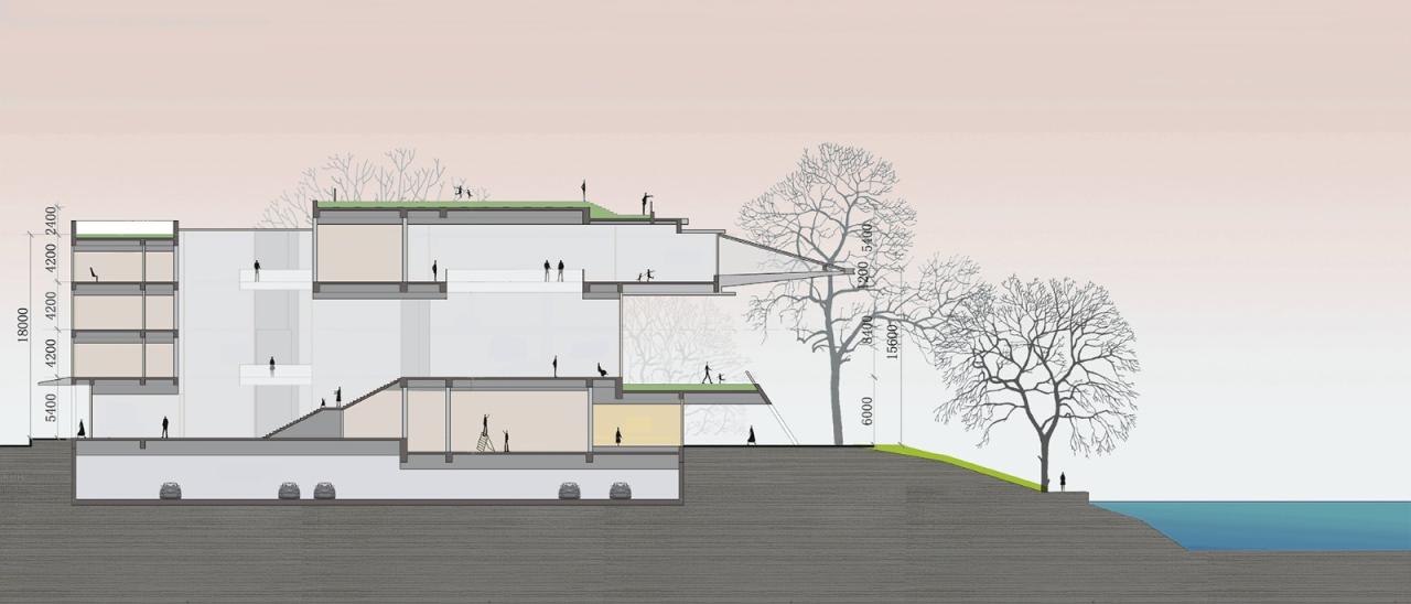 BIM建筑|建德市文化综合体：对话山水的市民空间 / goa作品