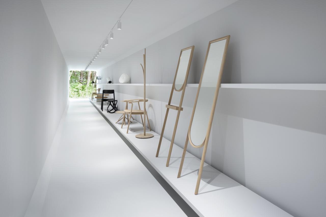 BIM建筑|日本长野极简酒店 Culvert，预制混凝土隧道 / nendo