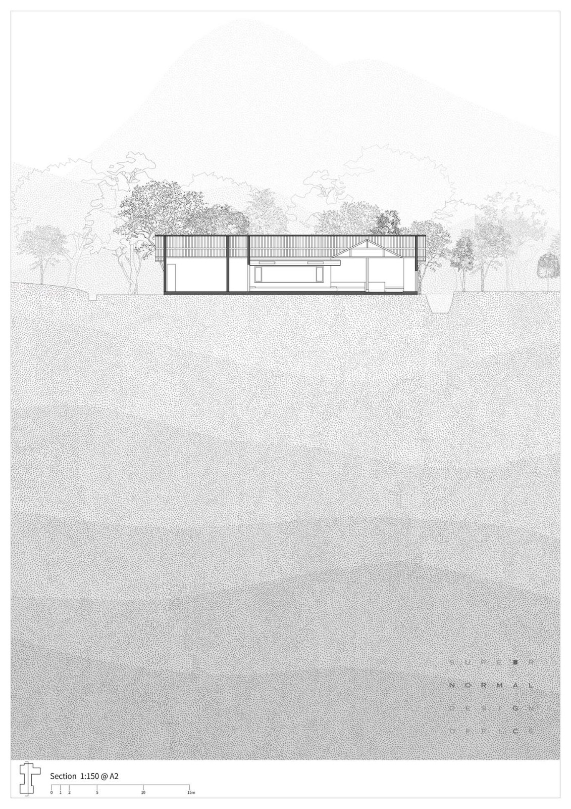 BIM建筑|峨眉山高桥小镇 / 超级平常空间设计