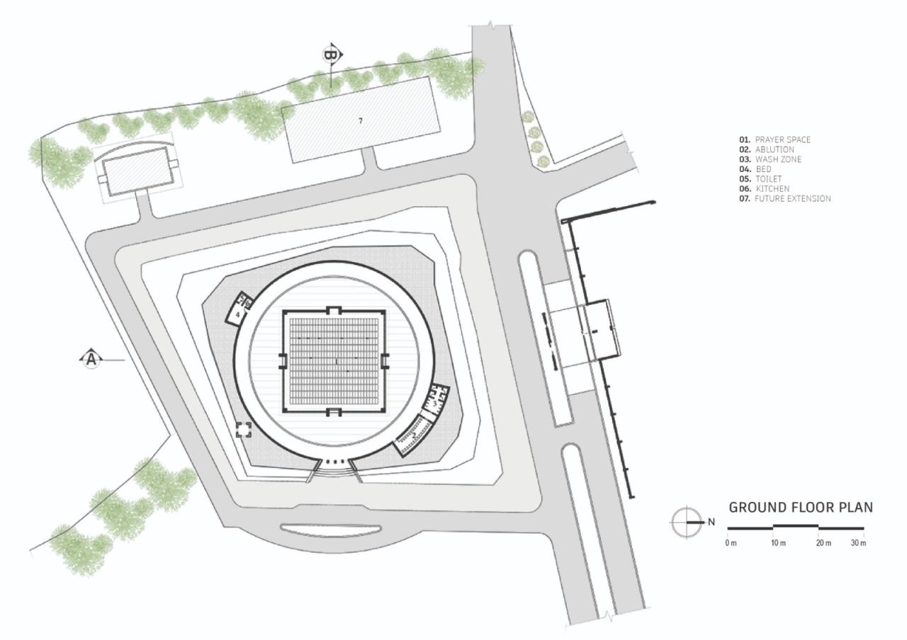 BIM建筑|Aman 清真寺 / Nakshabid Architects