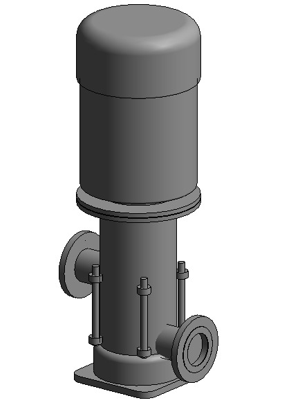 BIM技巧|Revit怎么建族模型？通过Revit制作简易消防加压泵的族模型
