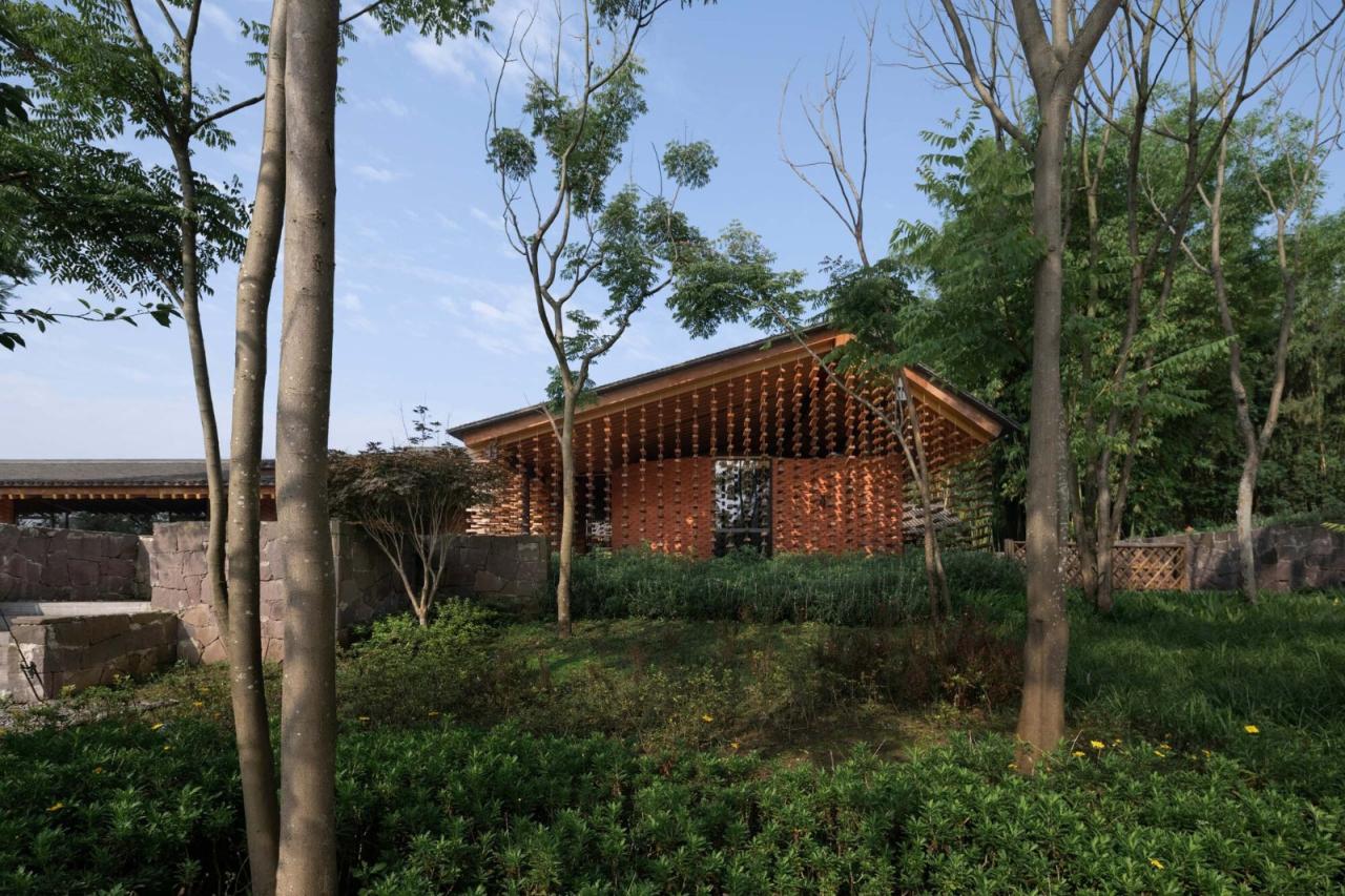 BIM建筑|山水柴院 / 米思建筑