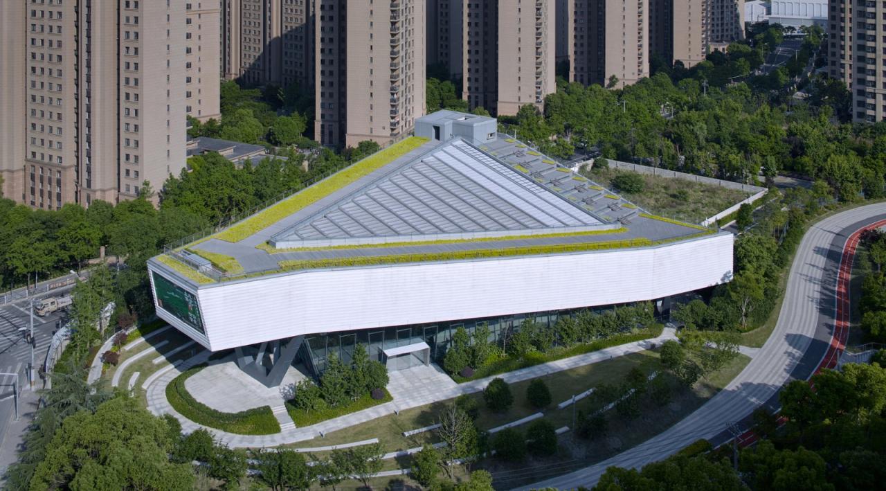 BIM建筑|绿谷艺术中心 / 山水秀建筑事务所