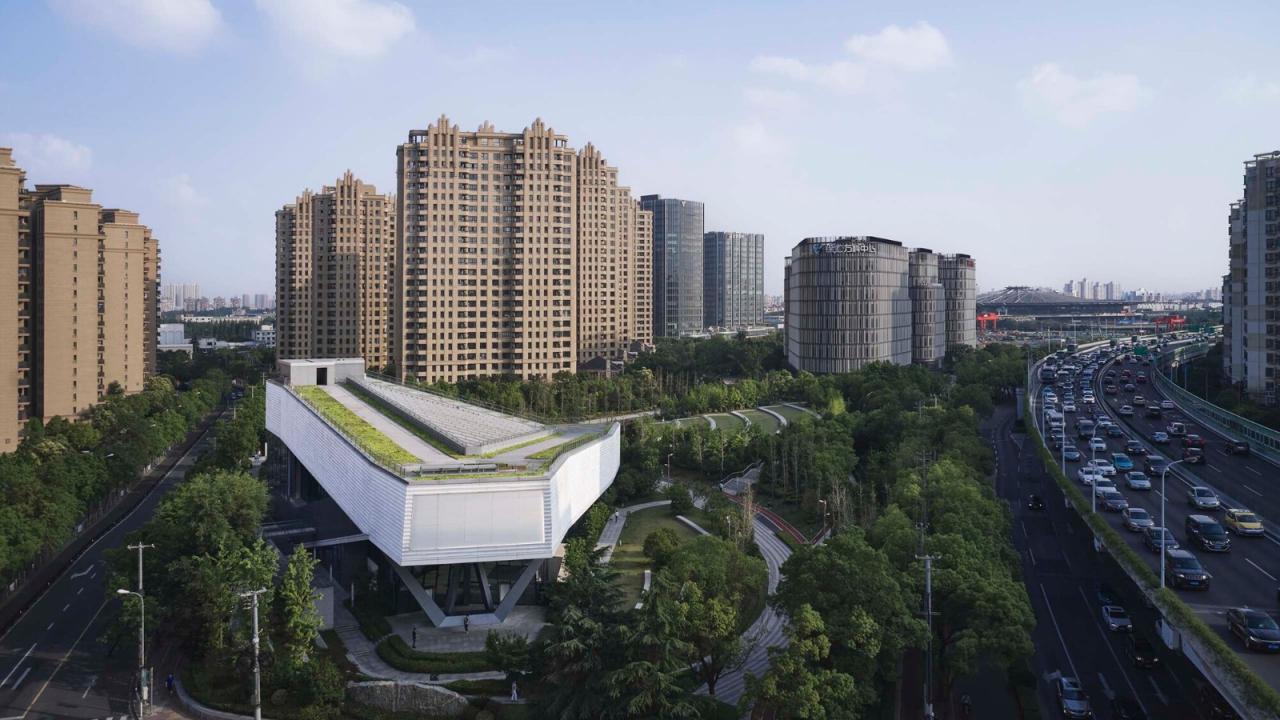 BIM建筑|绿谷艺术中心 / 山水秀建筑事务所