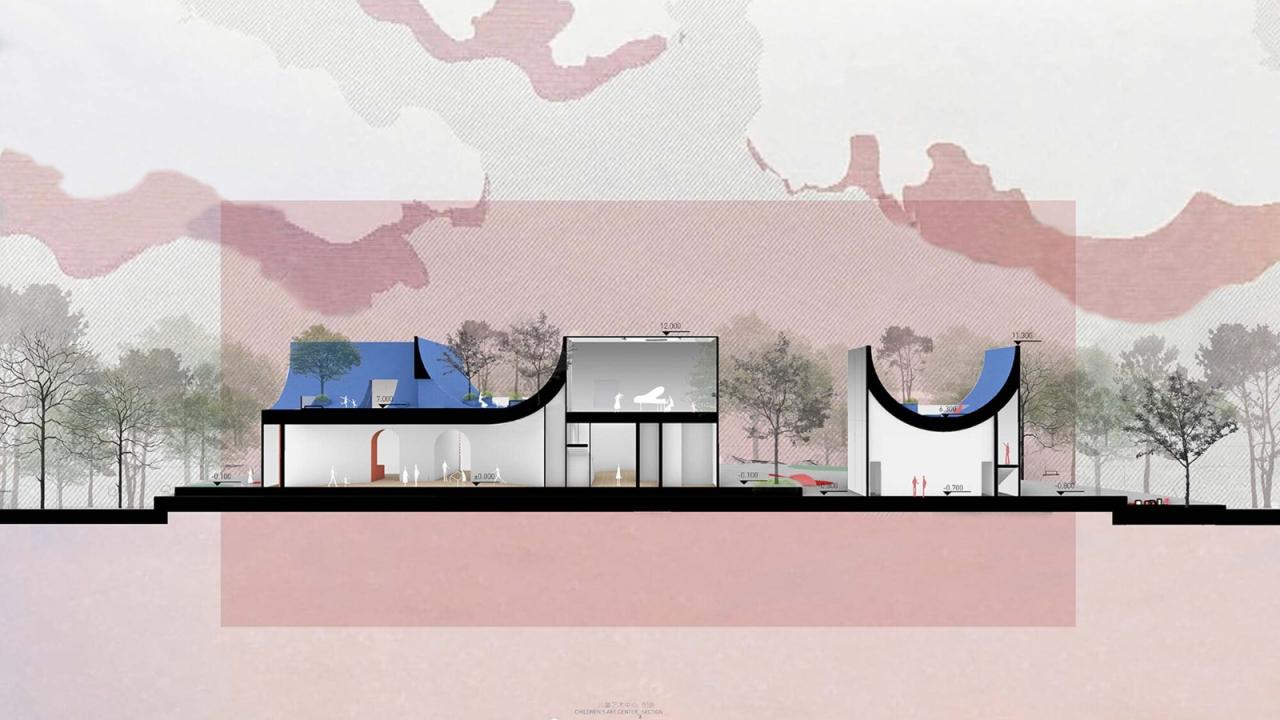 BIM建筑|方.fun 兴隆湖儿童艺术中心 / 相对建筑