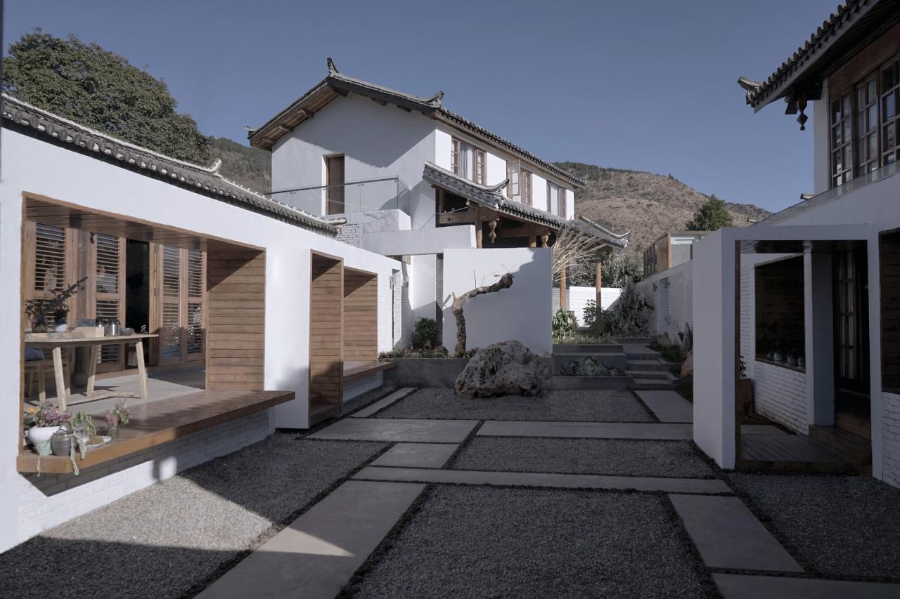 BIM建筑|建造：立足于现实-村里的隐山岚 / 合造社