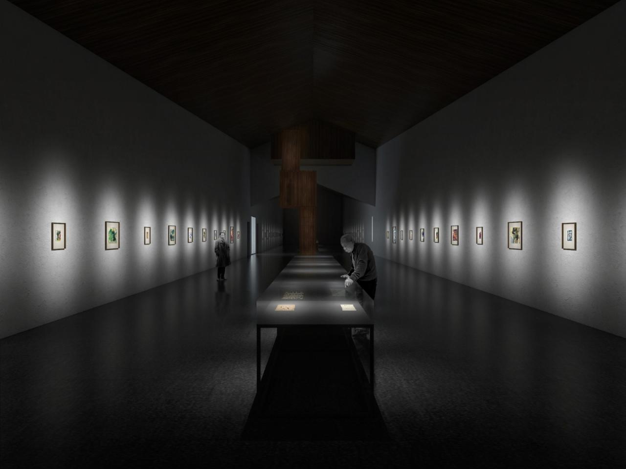 BIM建筑|未名美术馆 / 非常建筑