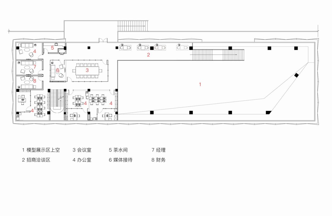 BIM建筑|漂浮的盒子：株洲汽博园营销中心 / 罗劲工作室