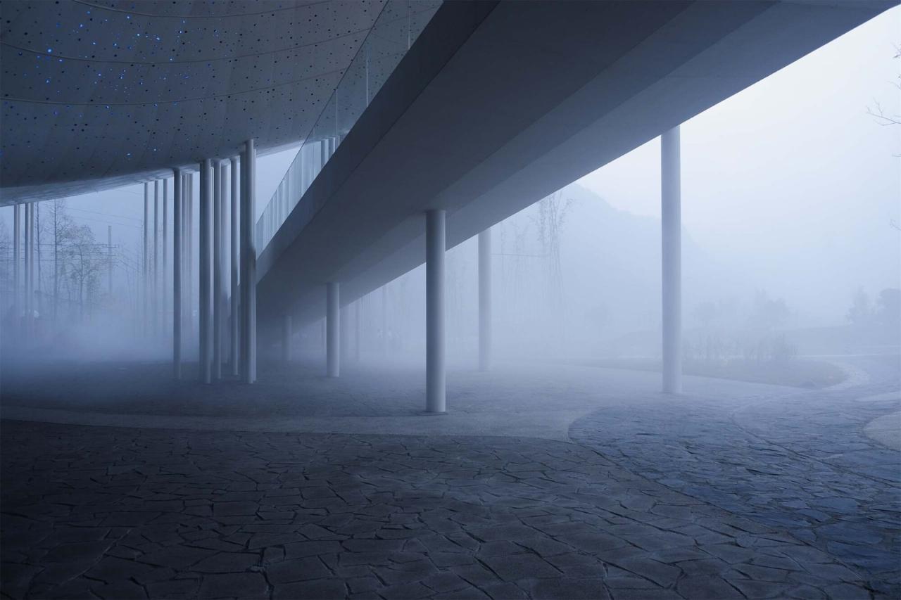 BIM建筑|卧云台 / 小隐建筑