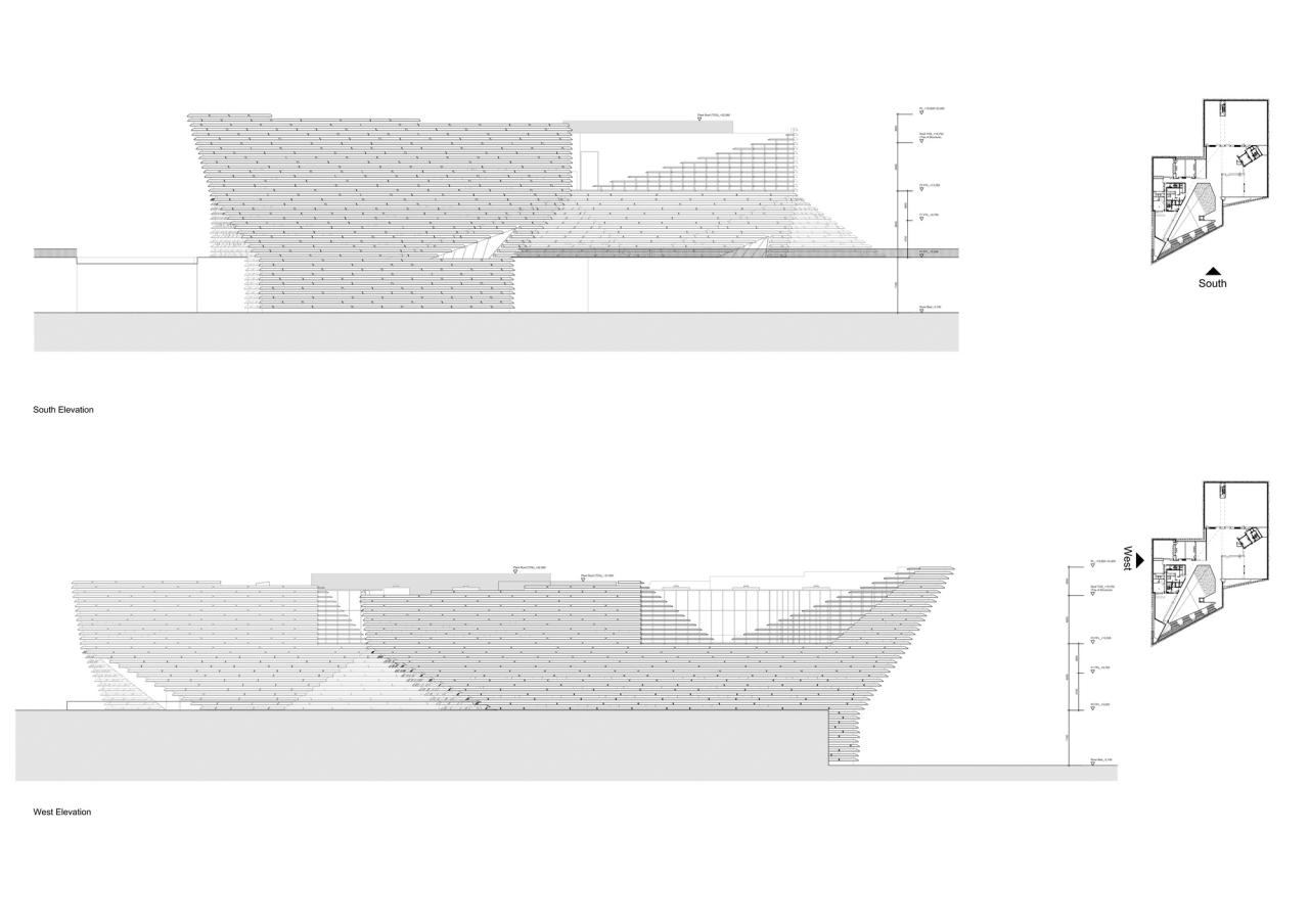 BIM建筑|英国邓迪 V&A 博物馆 / 隈研吾建筑都市设计事务所