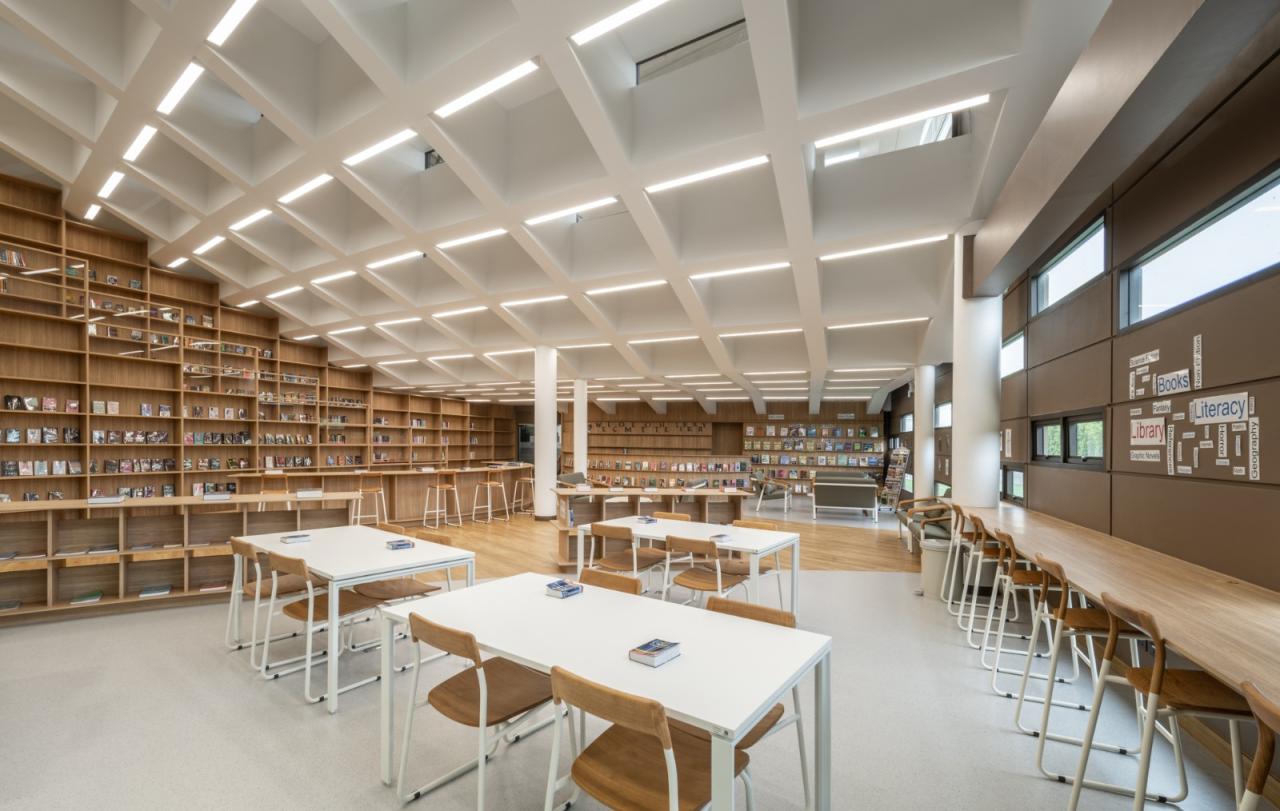 BIM建筑|扇形展开，泰国吞武里校园 SISB / Plan Architect