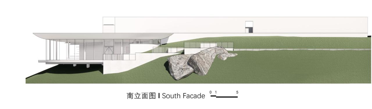 BIM建筑|悬崖上的海边书屋：惠州双月湾一滴水图书馆 / 三文建筑
